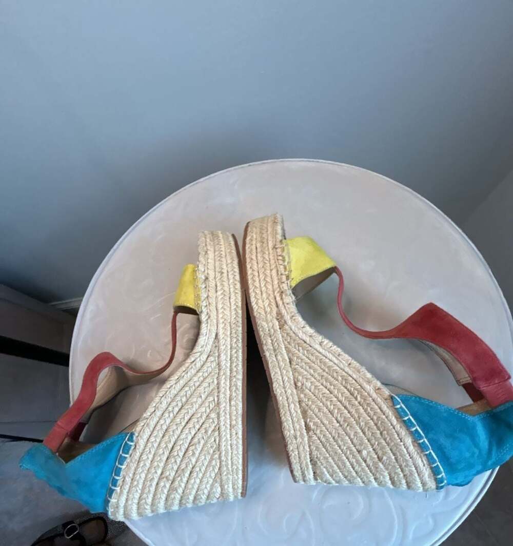 Kenneth Cole New York -Color block -summer shoes 11 - Picture 8 of 10